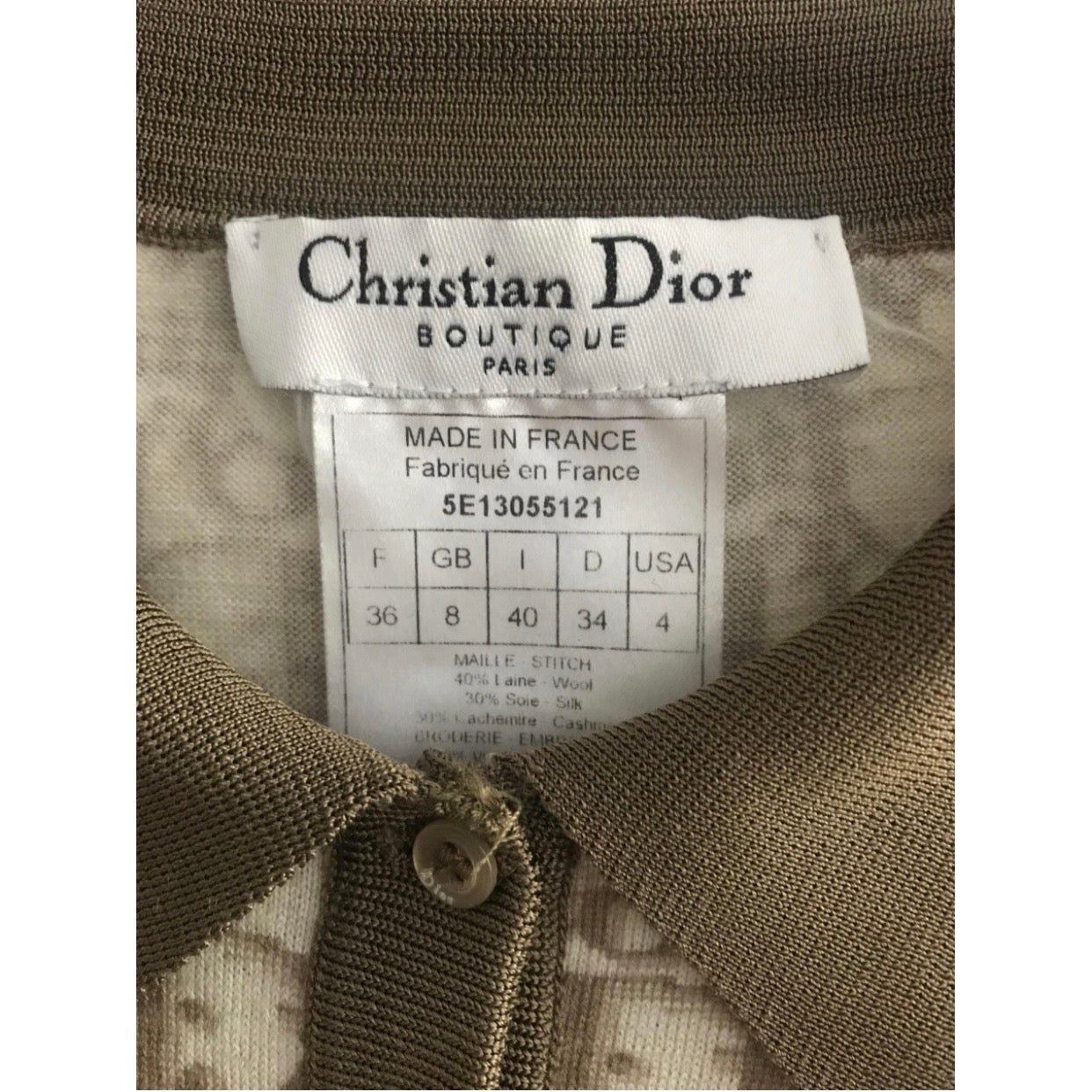 Dior Button Down Top image 1
