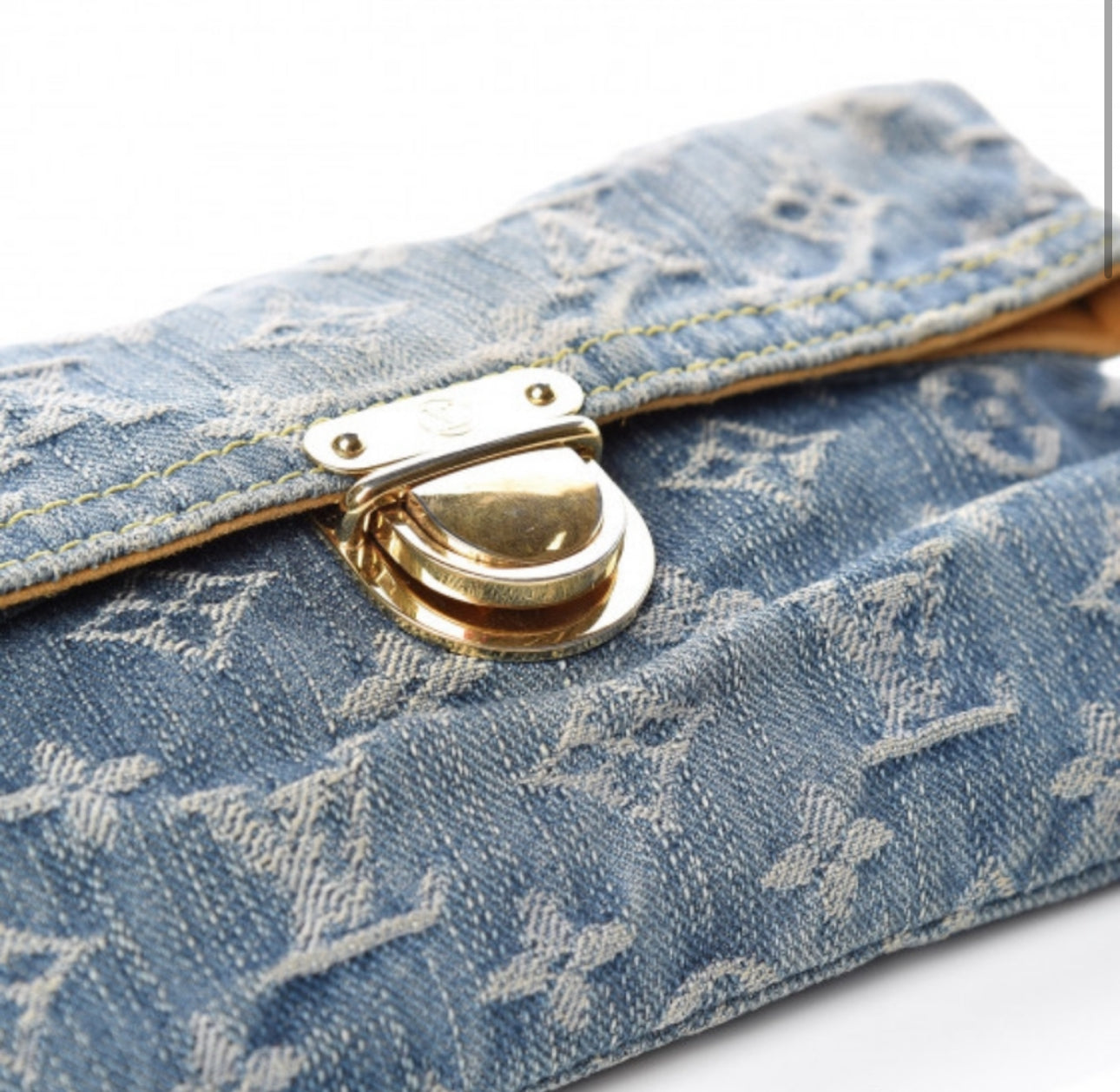 Louis Vuitton Monogram Denim Porte-Monnaie Wallet