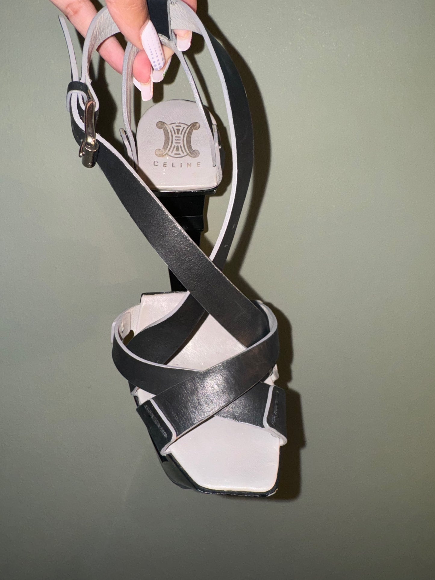 Celine Abstract Platform Heels image 8
