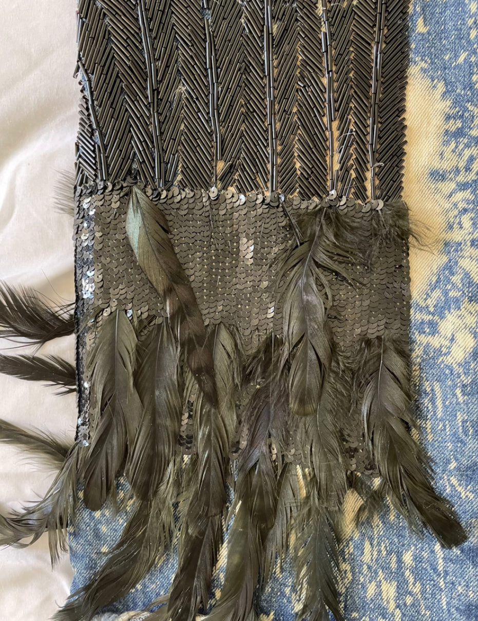 Roberto Cavalli Denim Feather Jeans image 3