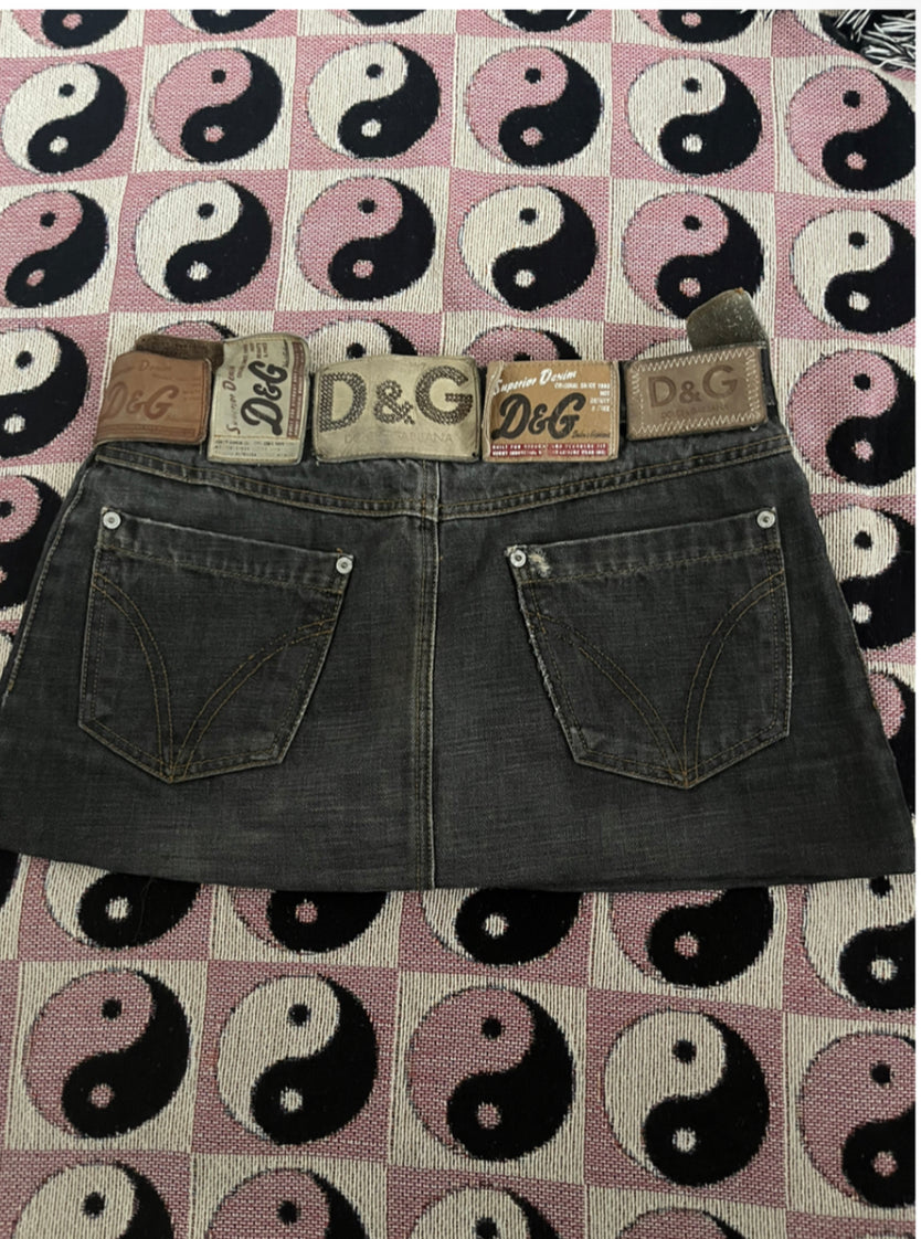 Dolce & Gabbana Mini Tag Skirt image 2