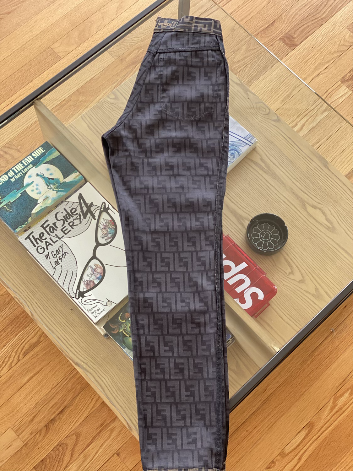 Fendi Zucca Print Pants image 4