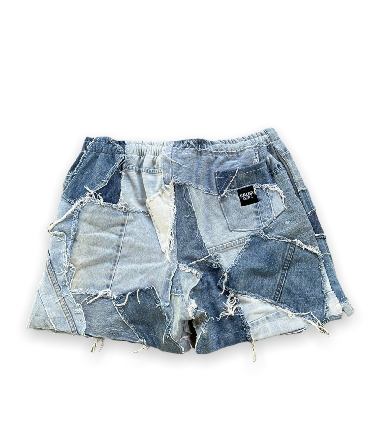 Gallery Dept Patch Work Denim Shorts image 2