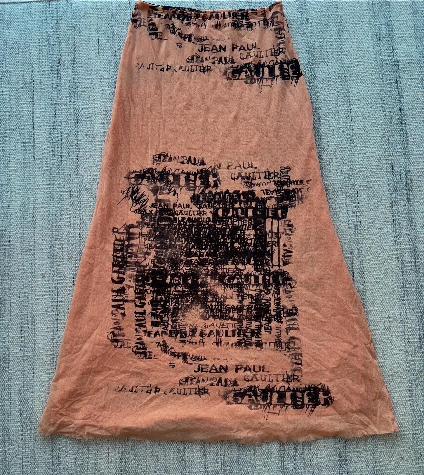 Jean Paul Gaultier Mesh Skirt image 1