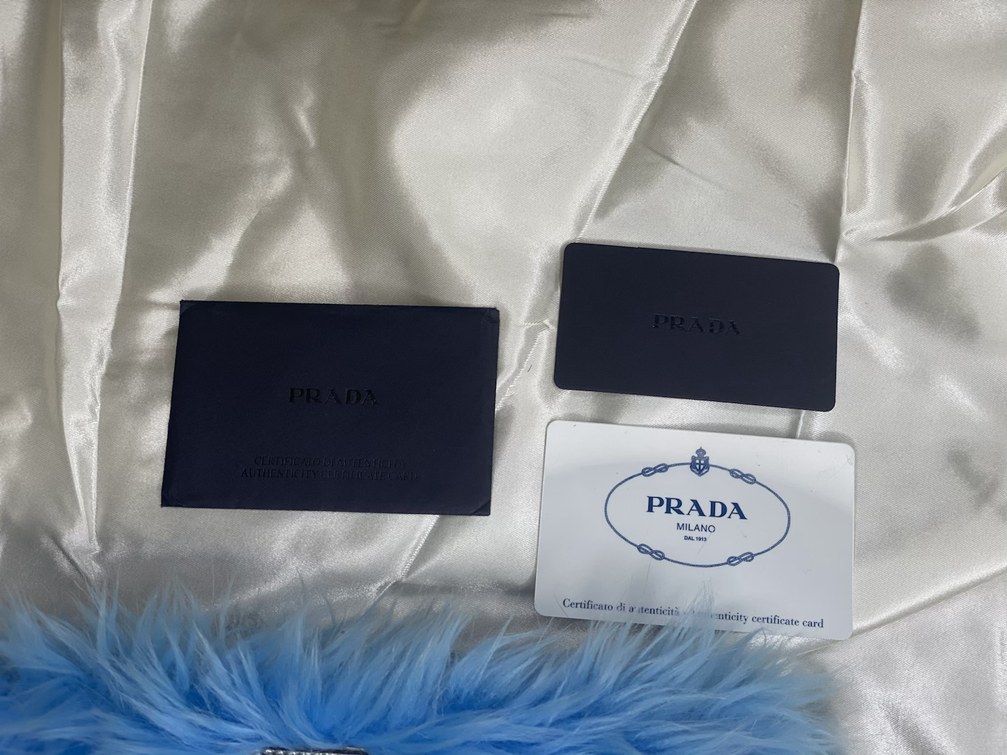 Fur Prada Clutch image 1