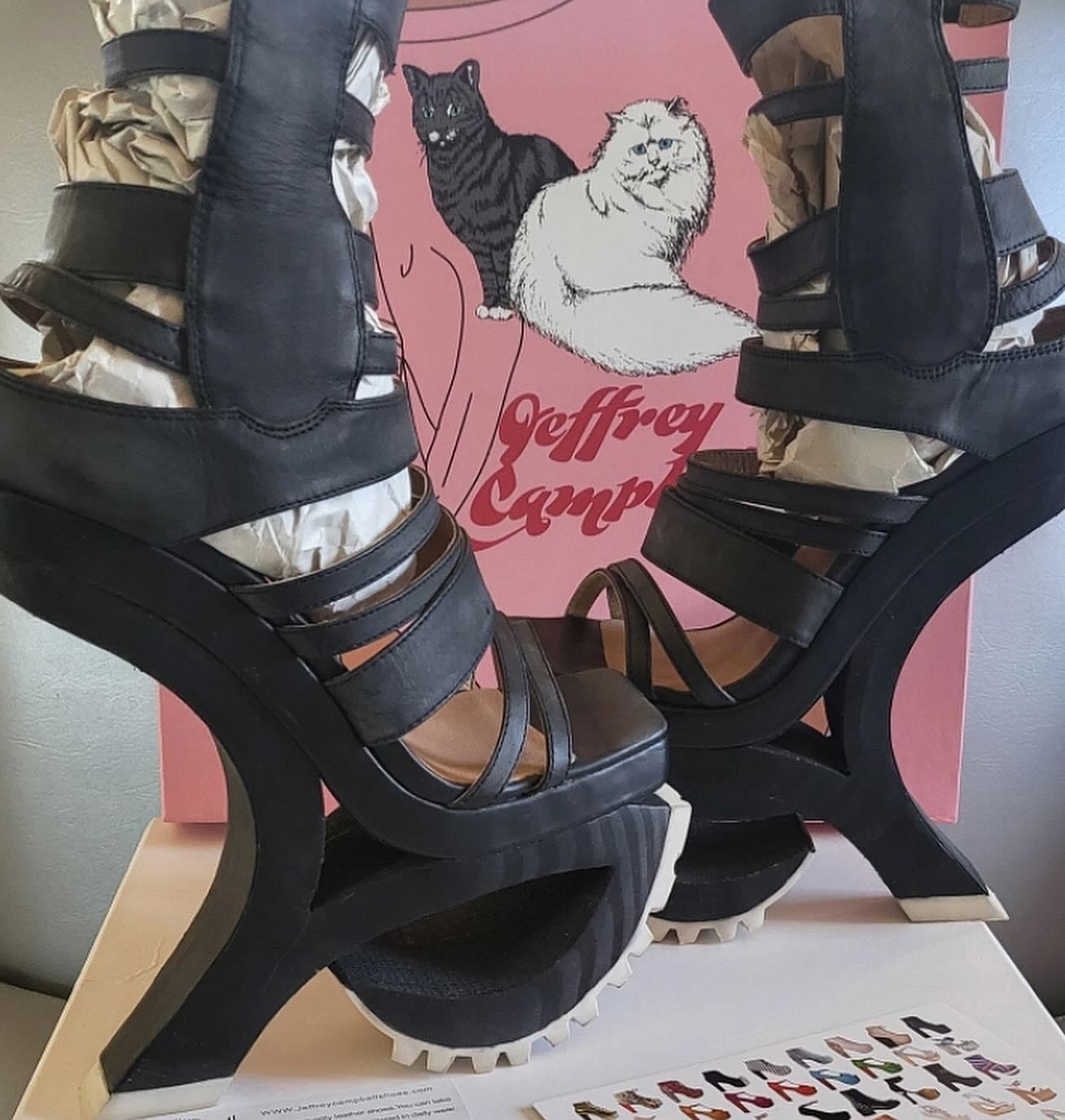 Jeffry Campbell Platform Heels image 1