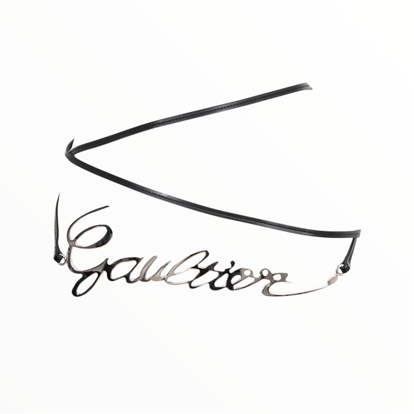 Jean Paul Gaultier S/S 2003 Signature Logo Belt