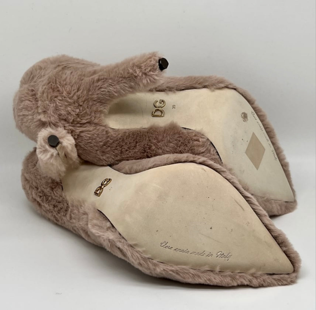 Dolce & Gabbana Fur Heels image 3