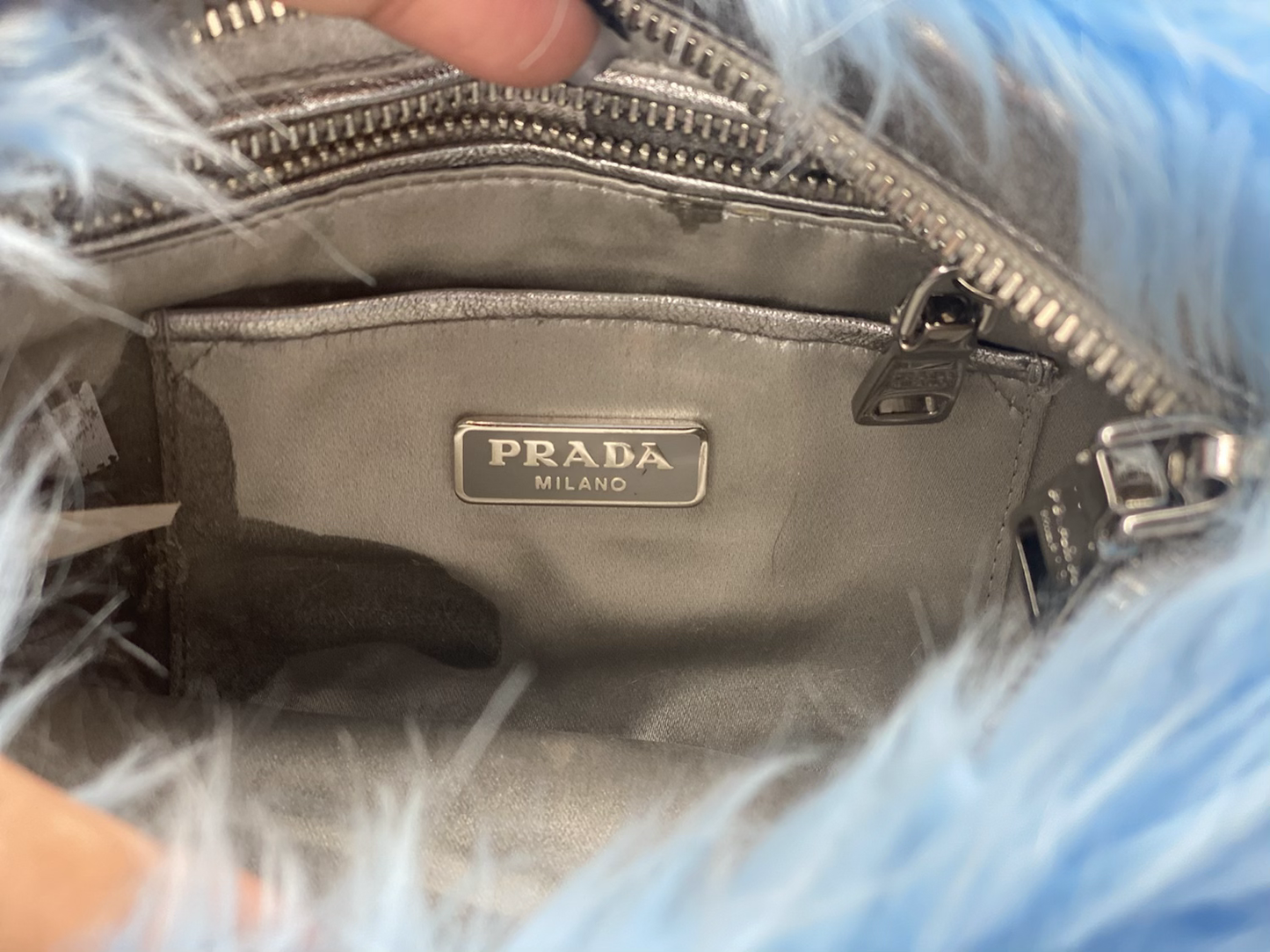 Fur Prada Clutch image 2