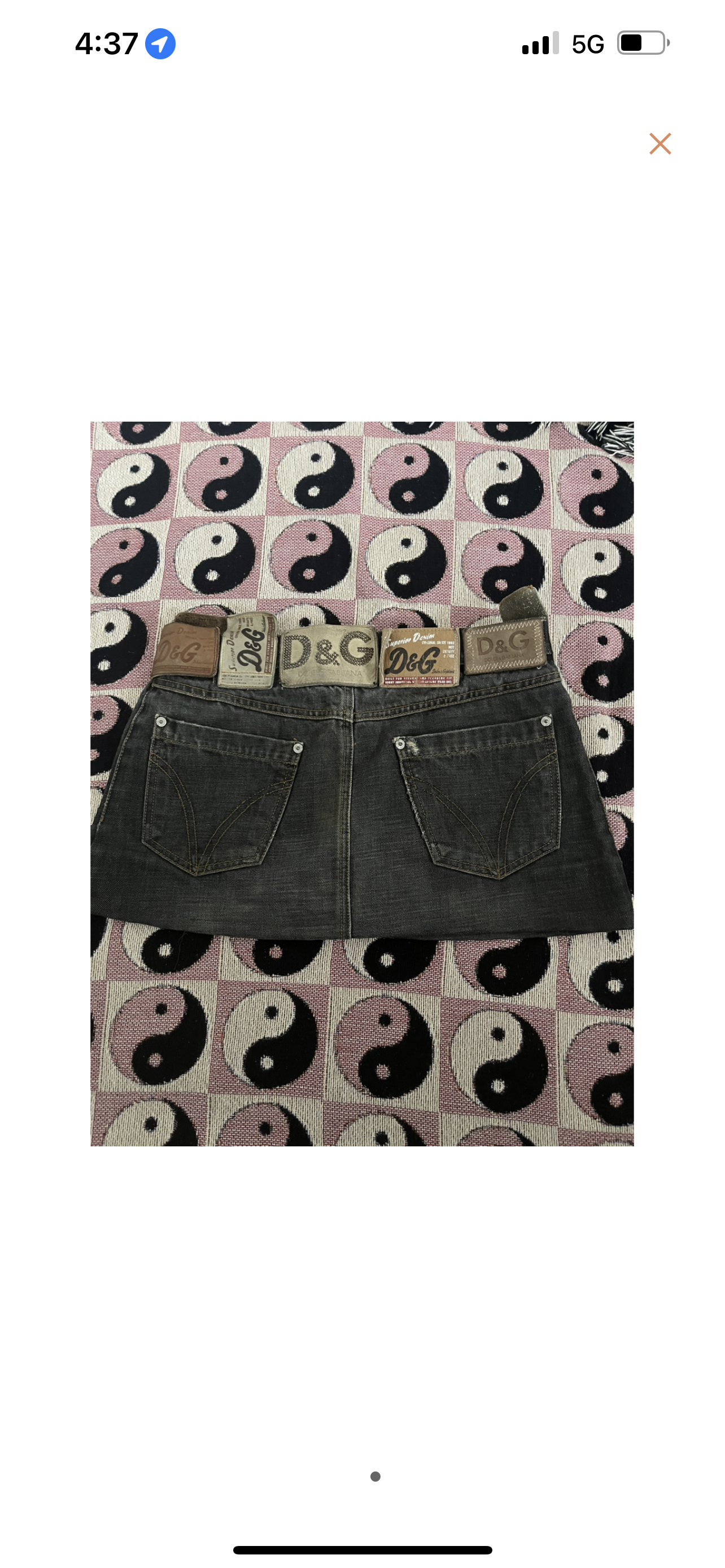 Dolce & Gabbana Mini Tag Skirt image 1