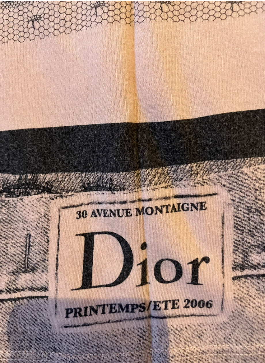 Dior Lingerie Denim Tromp T-shirt image 2