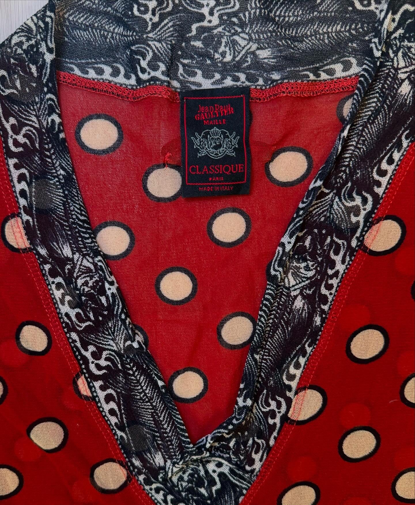 Jean Paul Gaultier Polka Dot Dress image 1