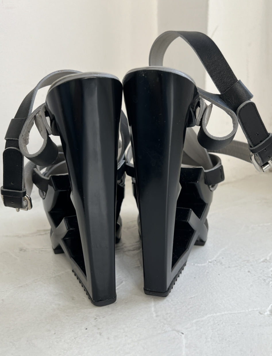 Celine Abstract Platform Heels image 4