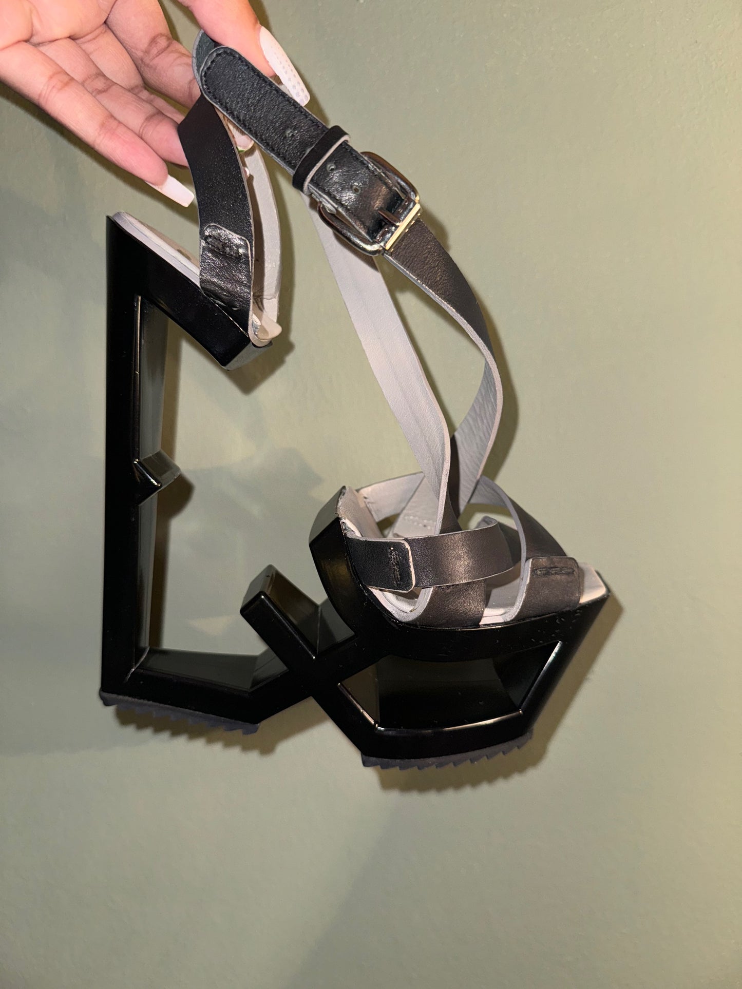 Celine Abstract Platform Heels image 9
