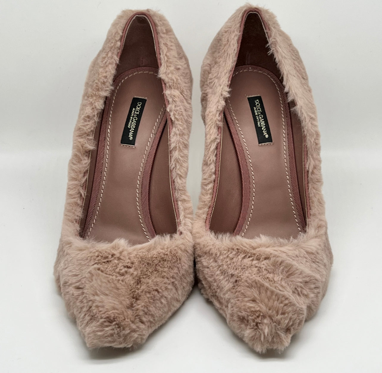 Dolce & Gabbana Fur Heels image 6