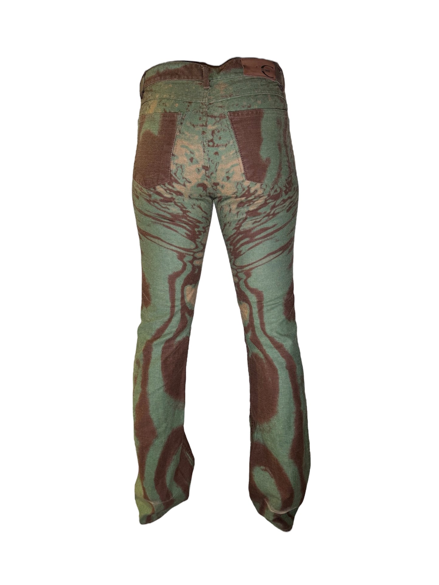 Roberto Cavalli Print Jeans