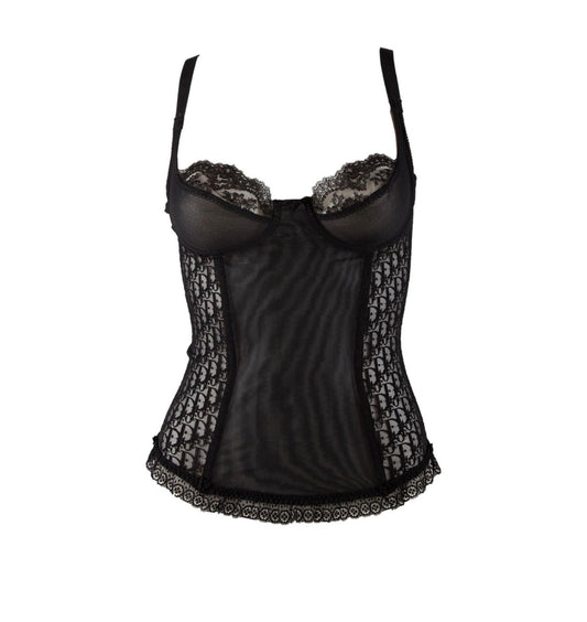 Christian Dior Monogram Lace Corset
