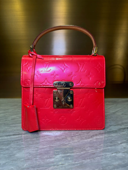 Louis Vuitton Vernis Monogram Top Handle Bag