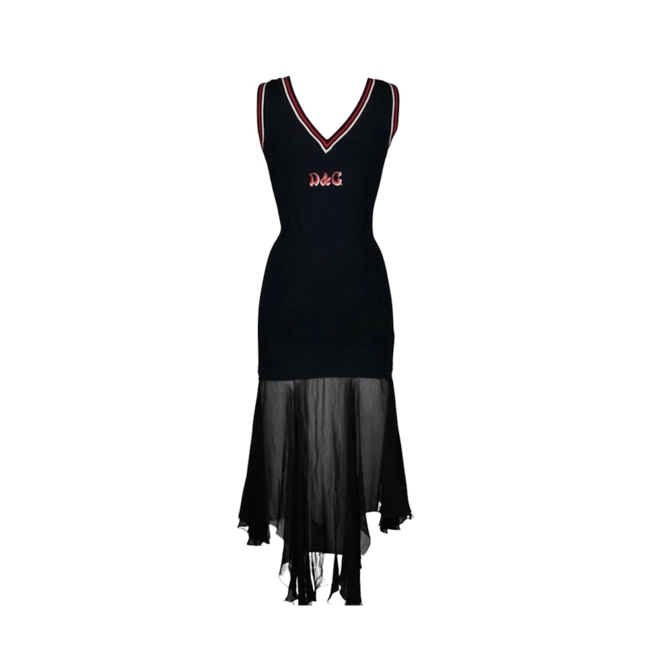 Dolce Gabbana D&G Mesh Transparent Graffiti Tattoo Comic 2023 Runway