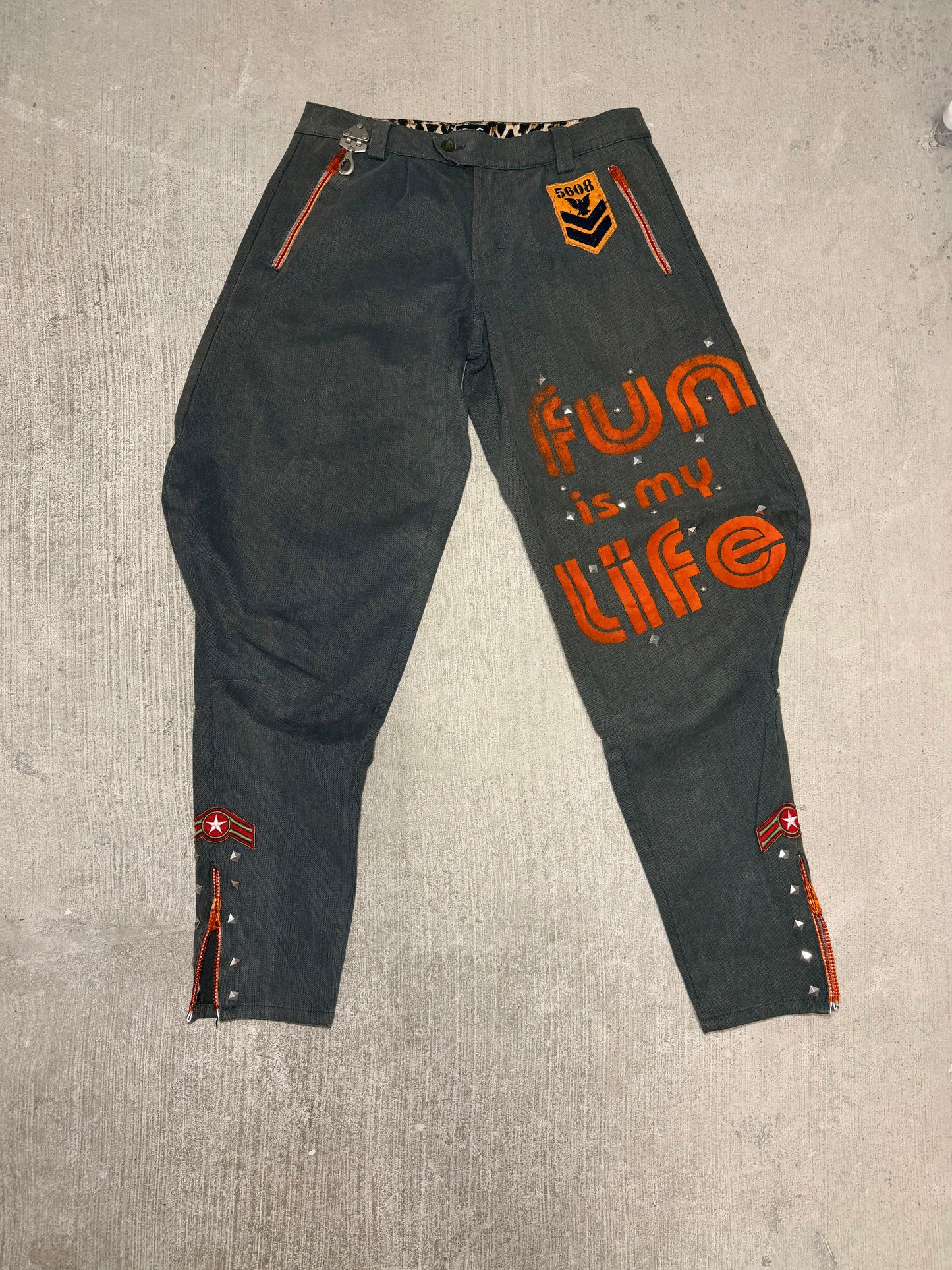 Dolce & Gabbana F/W 2003 “Fun Is My Life” Cargo Pants