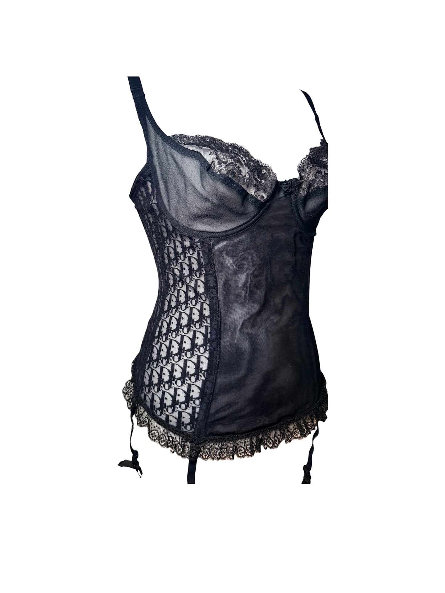 Christian Dior Monogram Lace Corset
