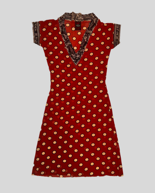 Jean Paul Gaultier Polka Dot Dress