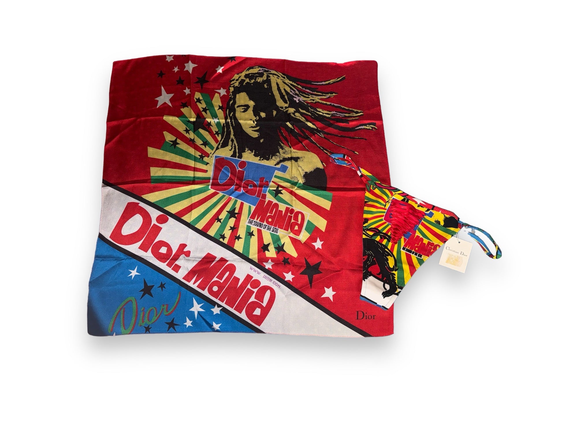 Dior Rasta Scarf & Thong image 0
