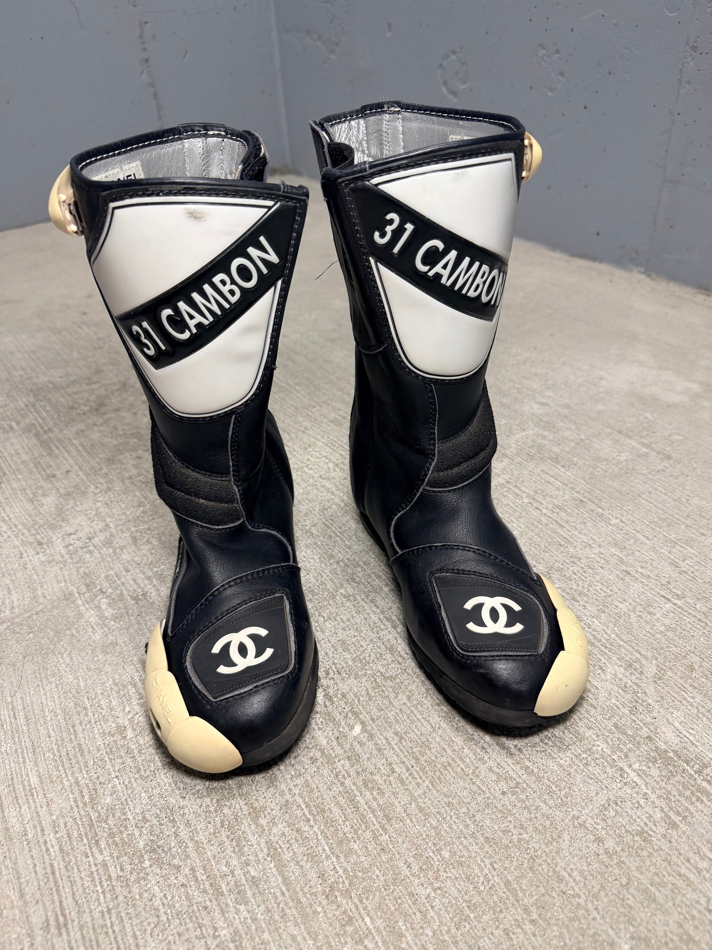 Chanel Fall/Winter 2003 Runway Moto Boots