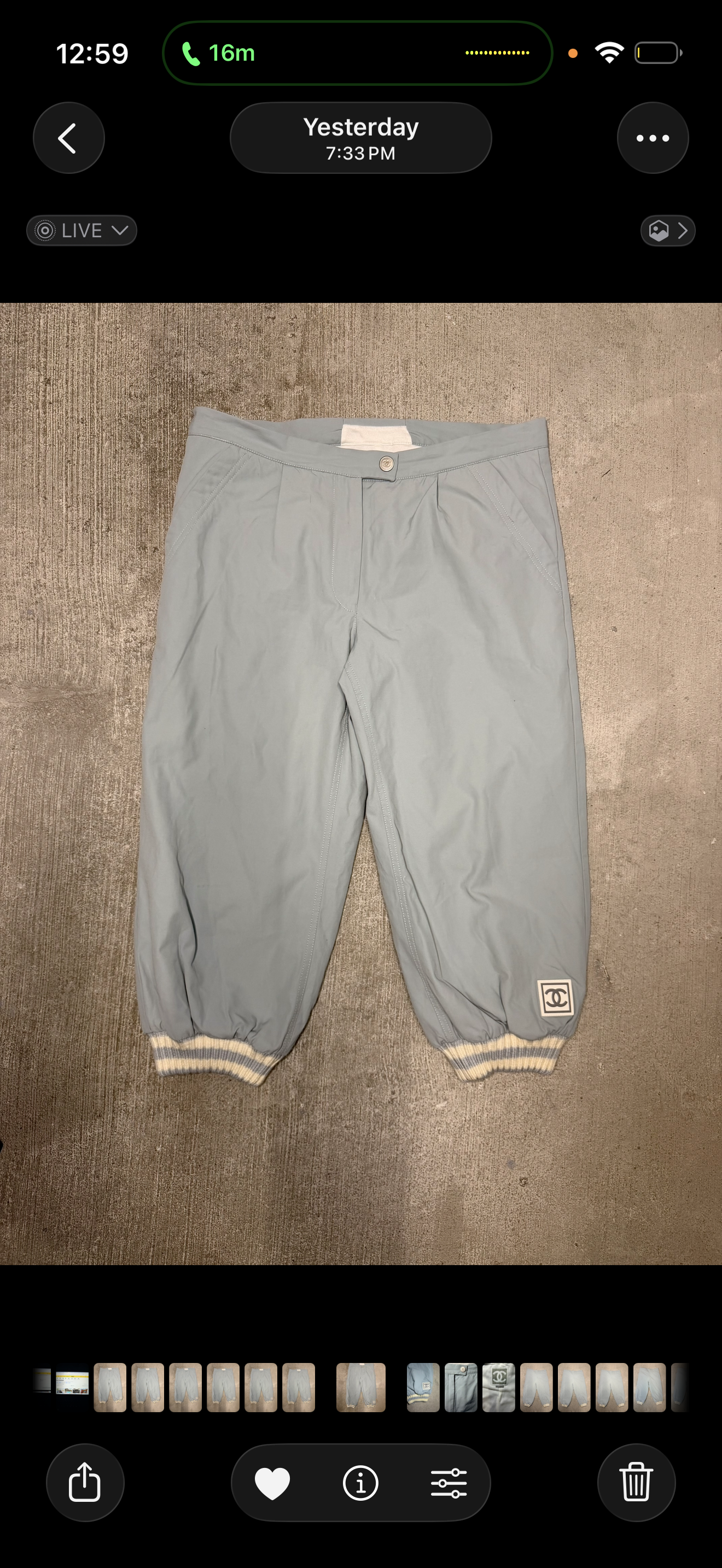 Chanel A/W 2001 Runway Ski Pants – Karl Lagerfeld