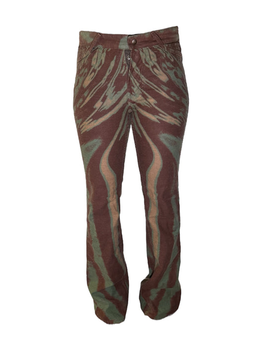 Roberto Cavalli Print Jeans