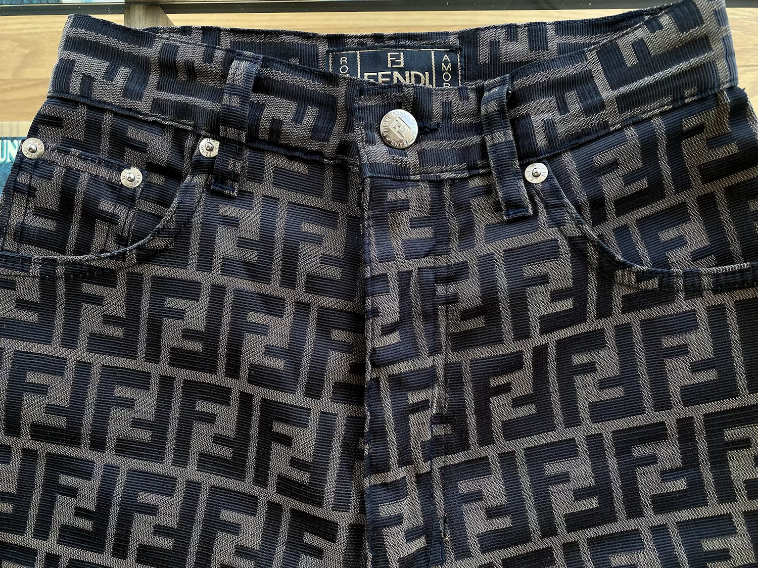 Fendi Zucca Print Pants  image 1