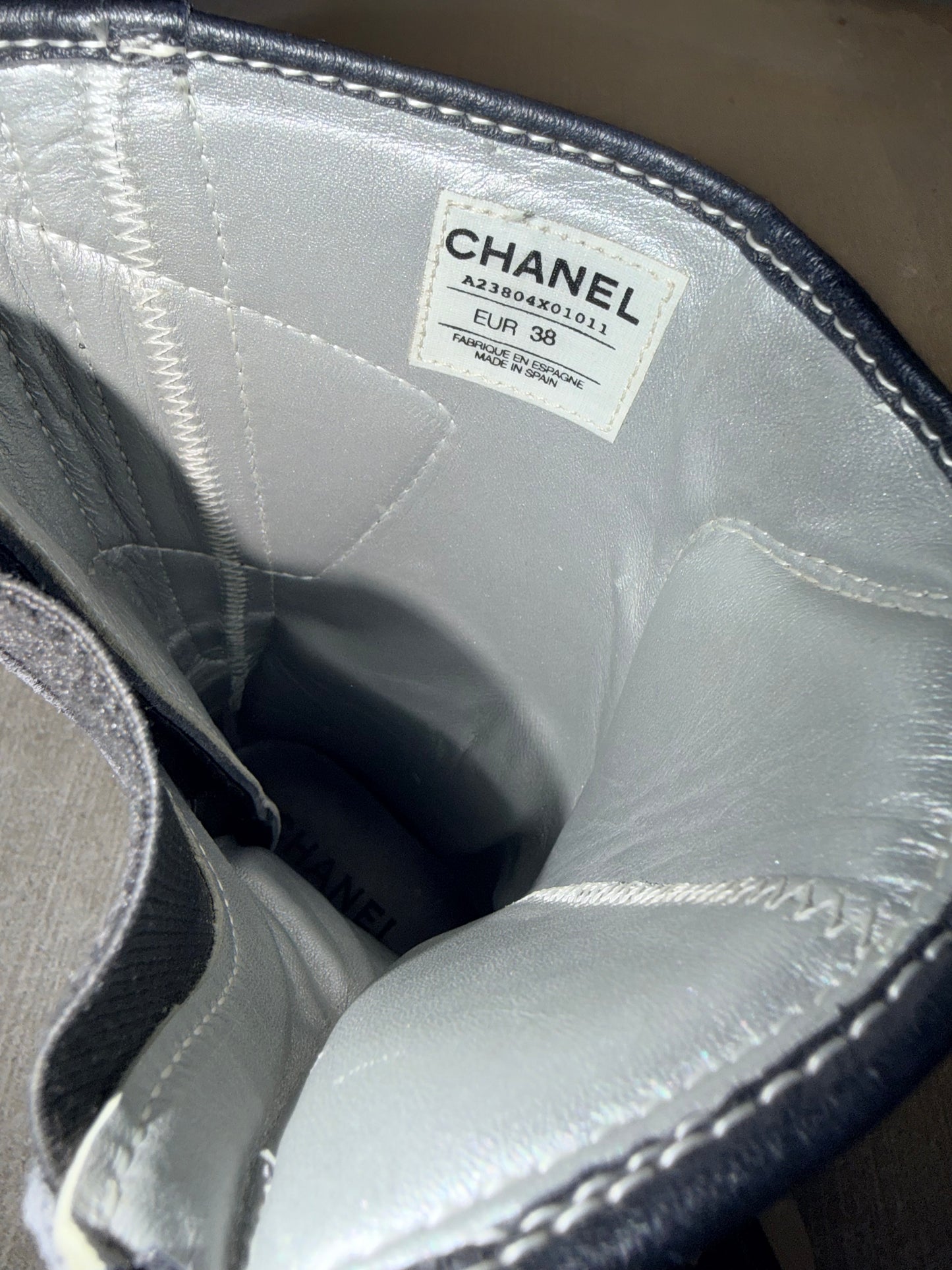 Chanel Fall/Winter 2003 Runway Moto Boots