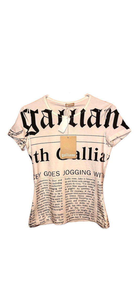 John Galliano Printed Top  image 0
