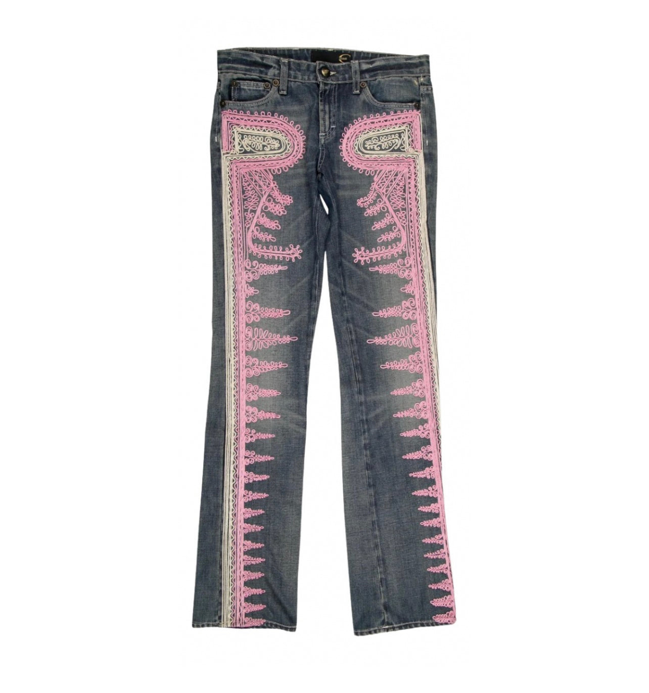 Roberto Cavalli Embroidered Jeans  image 0