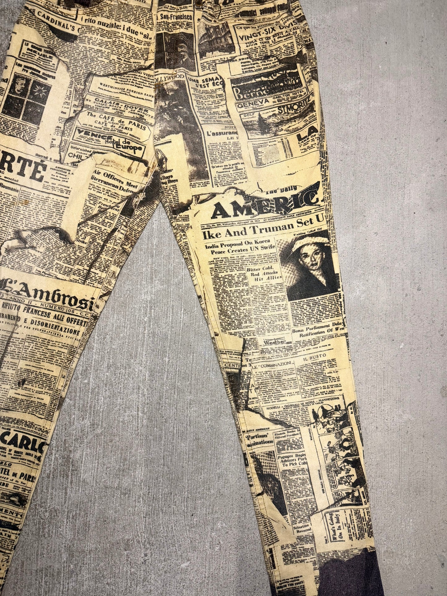 Roberto Cavalli Print Pants