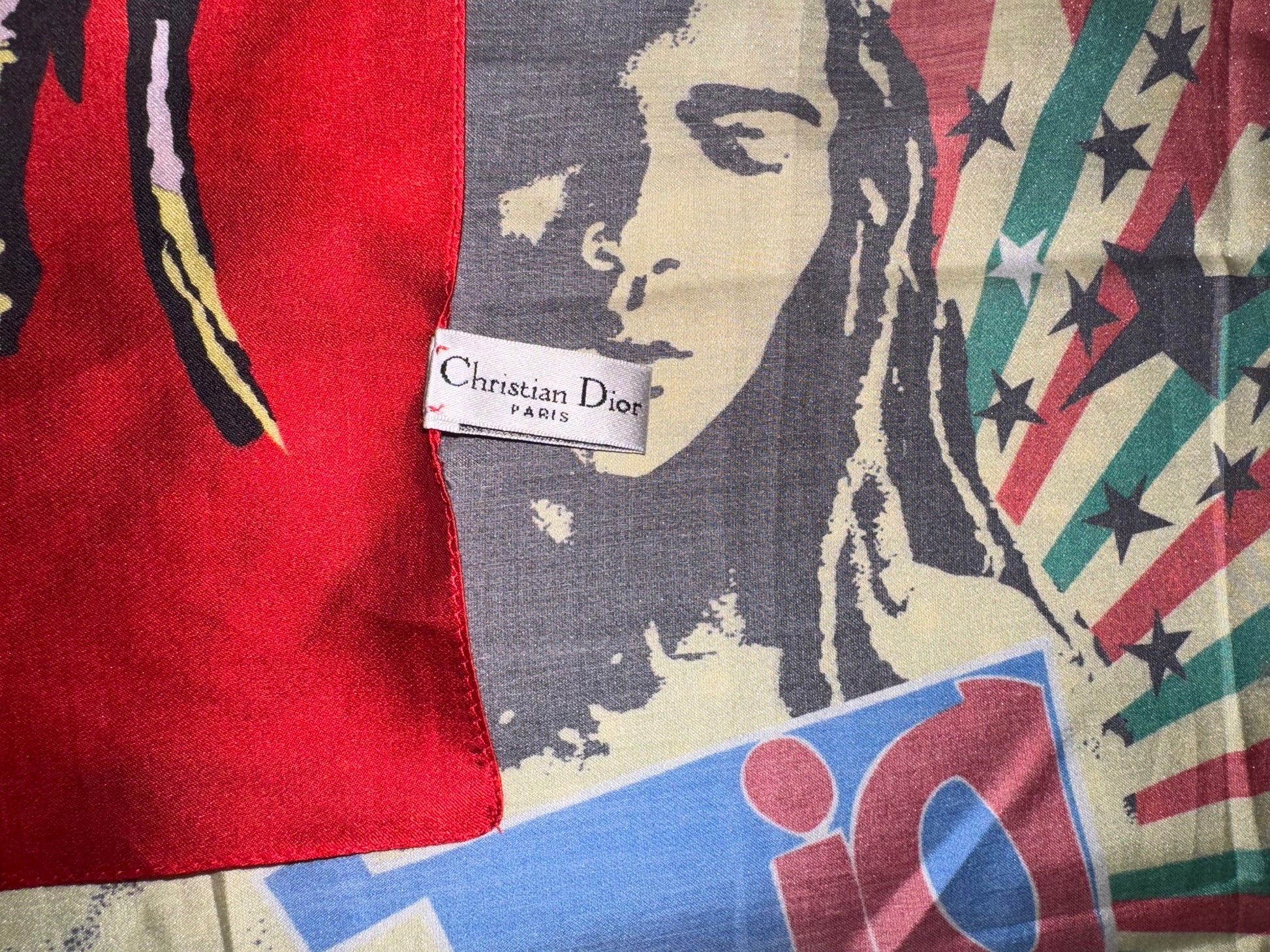 Dior Rasta Scarf & Thong image 2