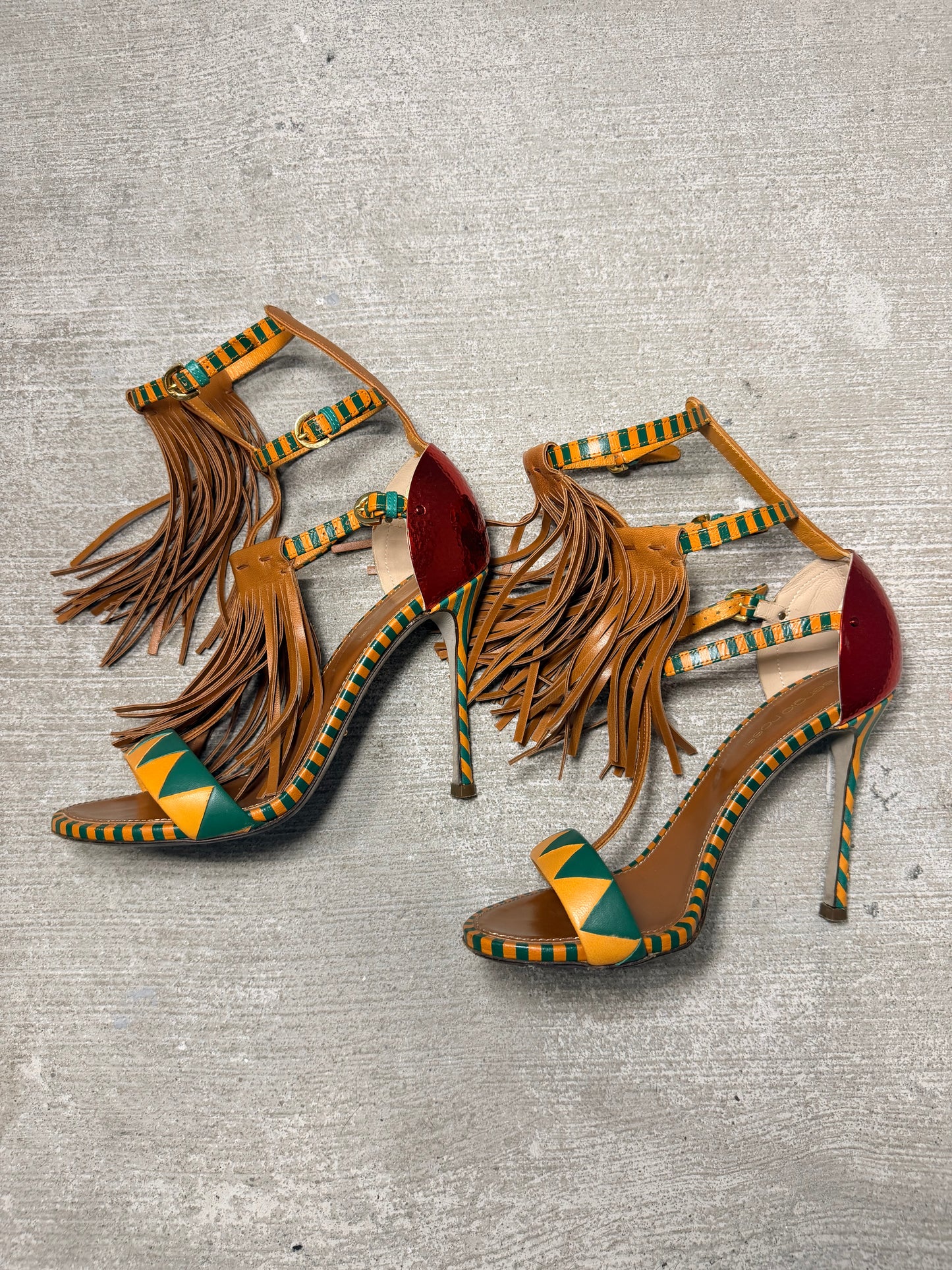 Sergio Rossi 2013 Fringe Heels