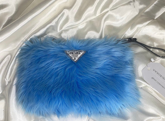 Fur Prada Clutch image 0