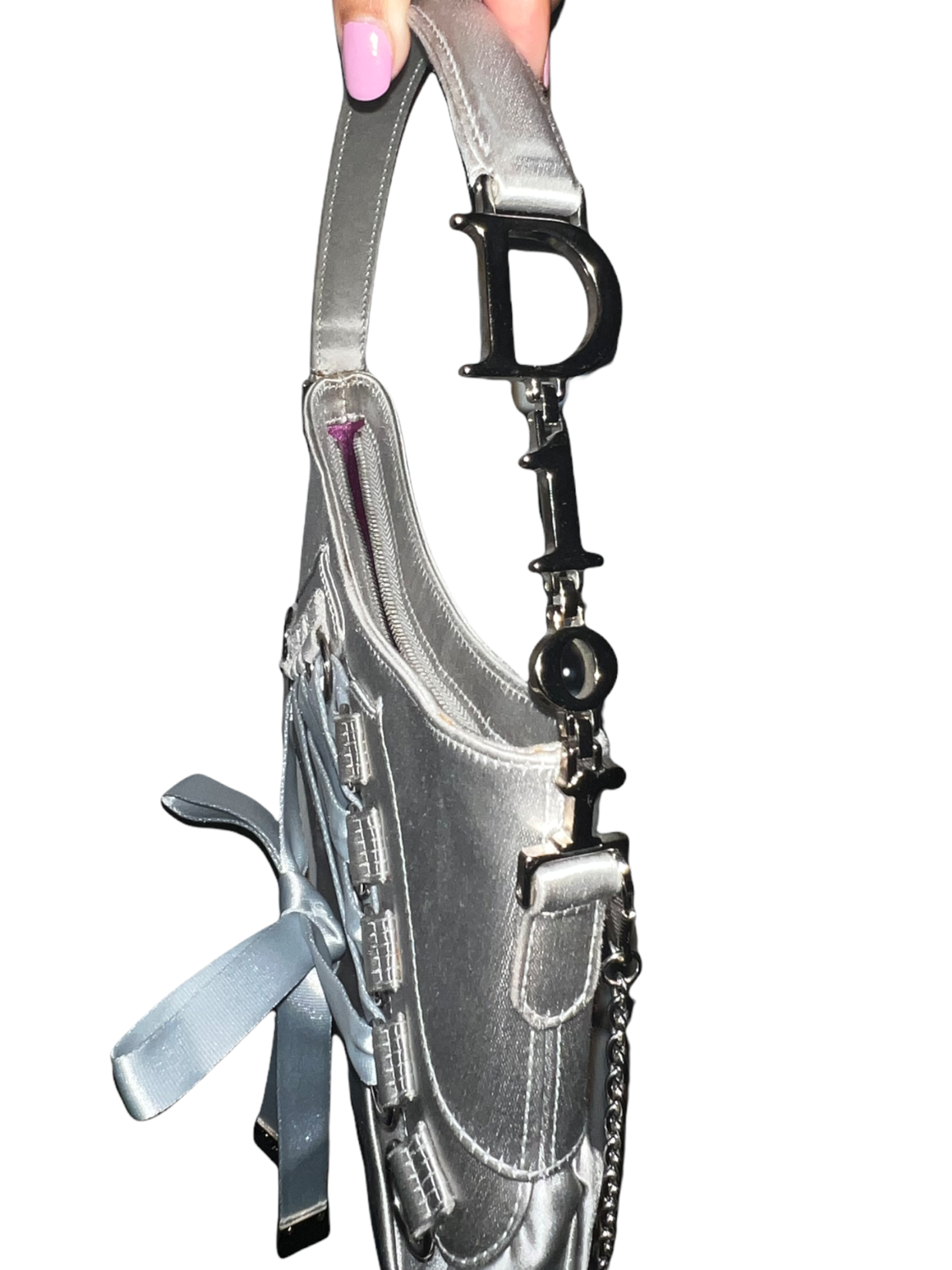 Satin Christian Dior Corset Shoulder Bag  image 1