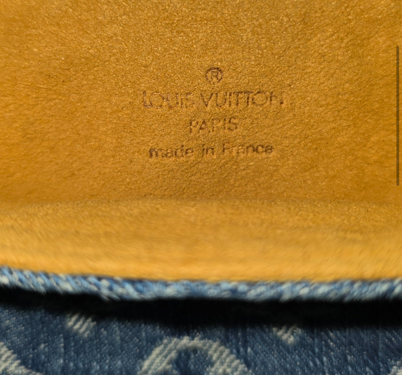 Louis Vuitton Monogram Denim Porte-Monnaie Wallet