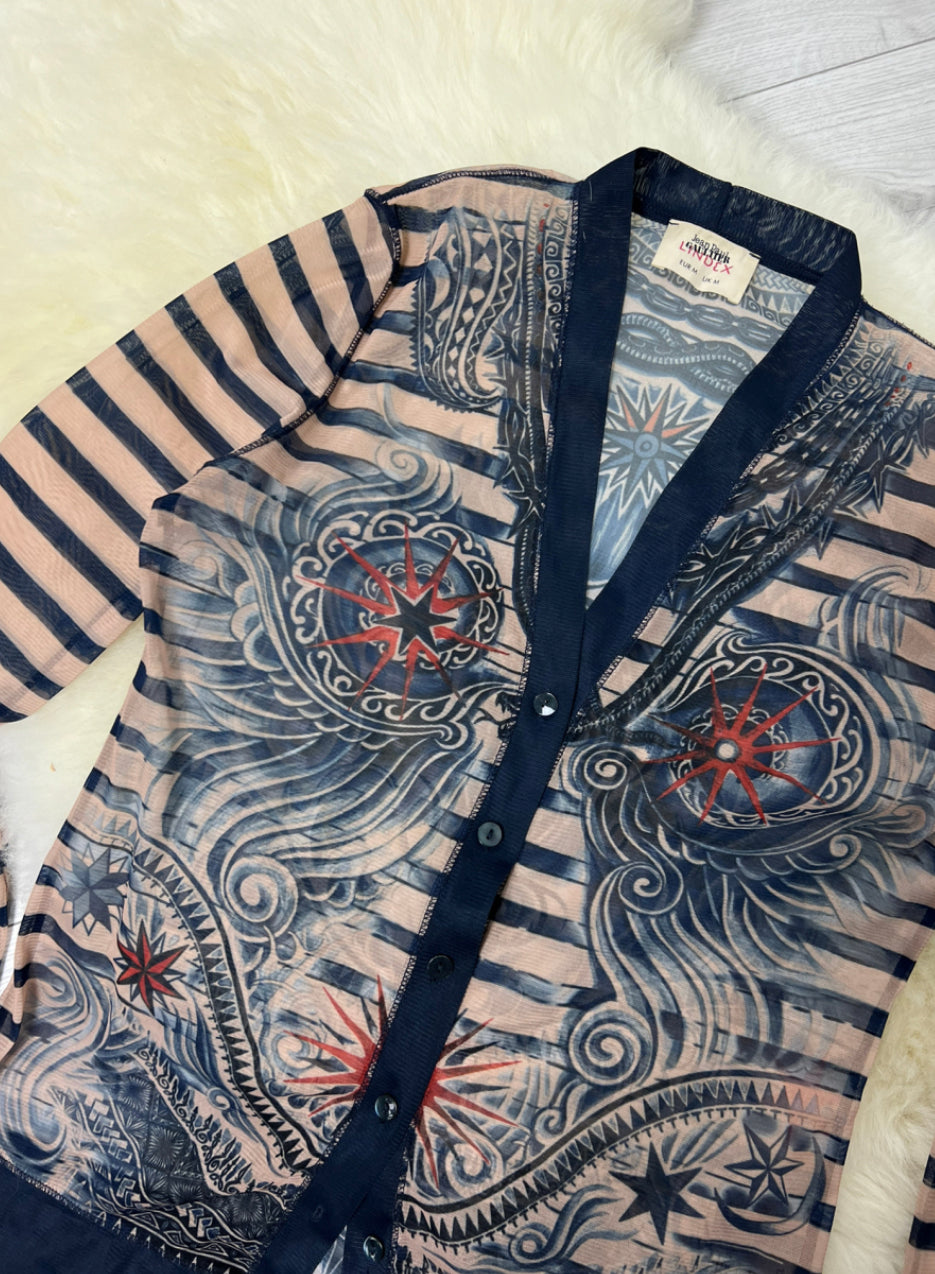 Jean Paul Gaultier Tattoo Cardigan  image 1