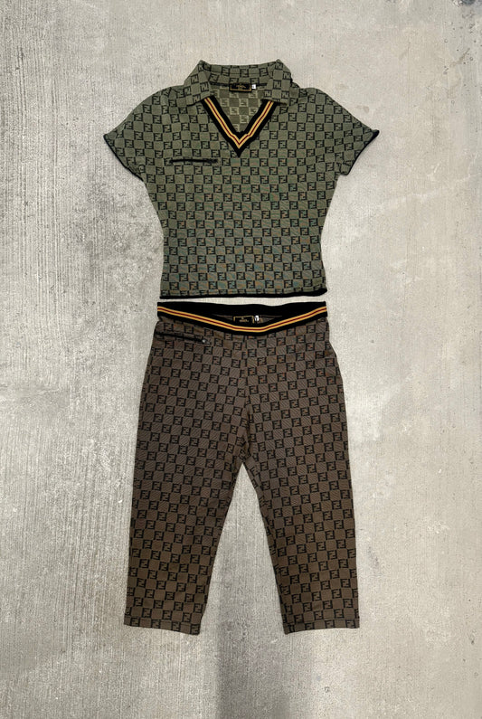 Fendi Zucca Print Set