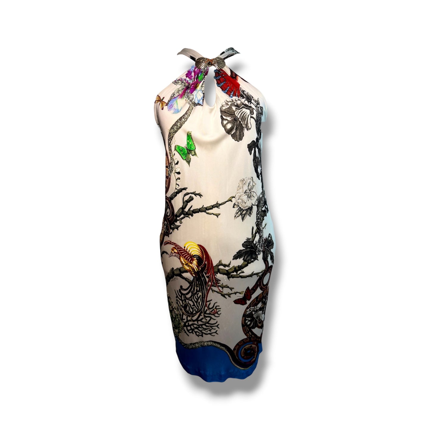 Roberto Cavalli Halter Neck Dress