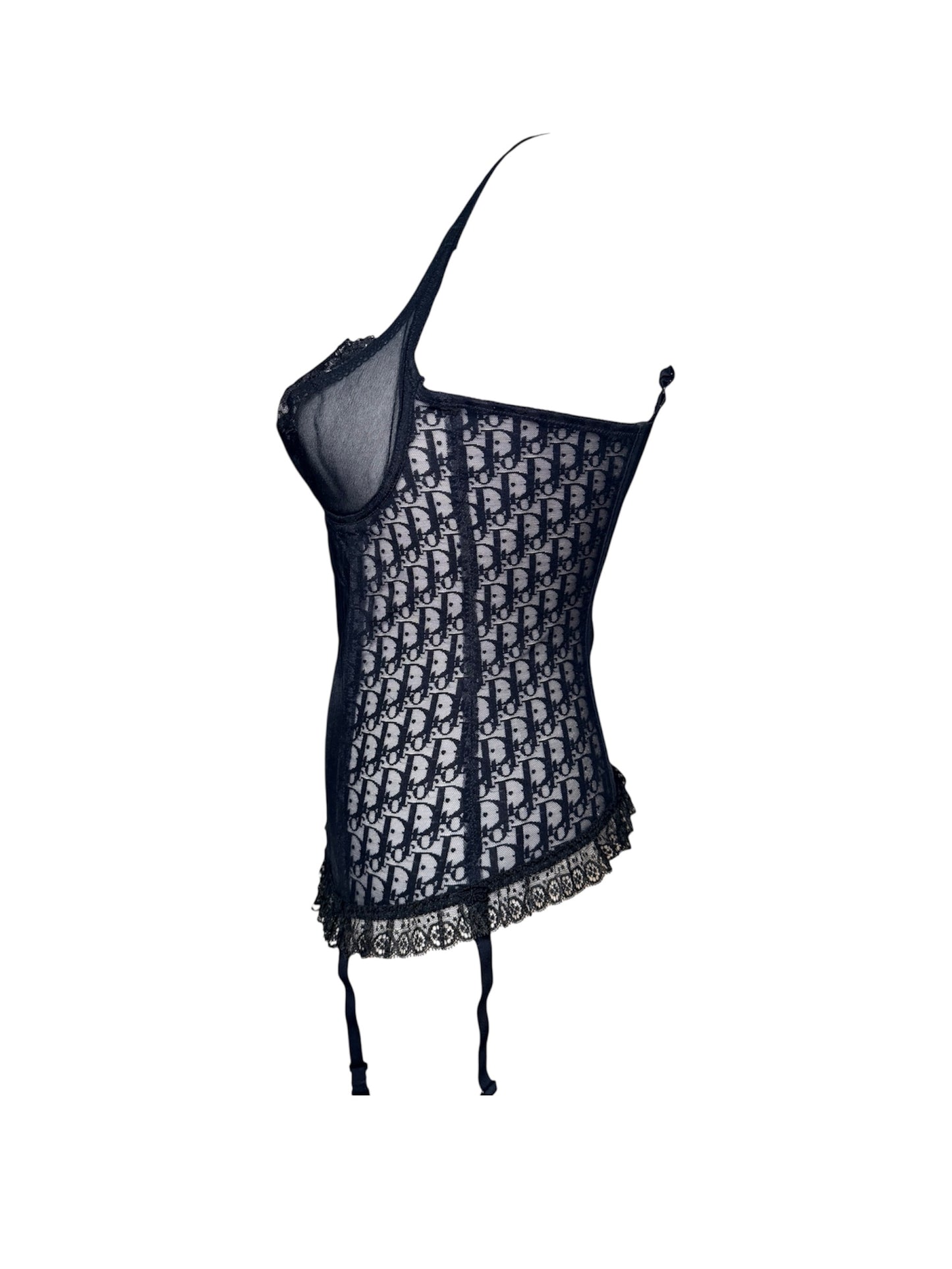 Christian Dior Monogram Lace Corset