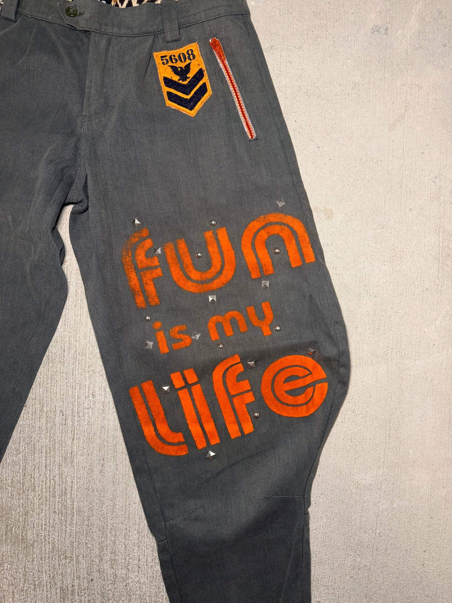 Dolce & Gabbana F/W 2003 “Fun Is My Life” Cargo Pants