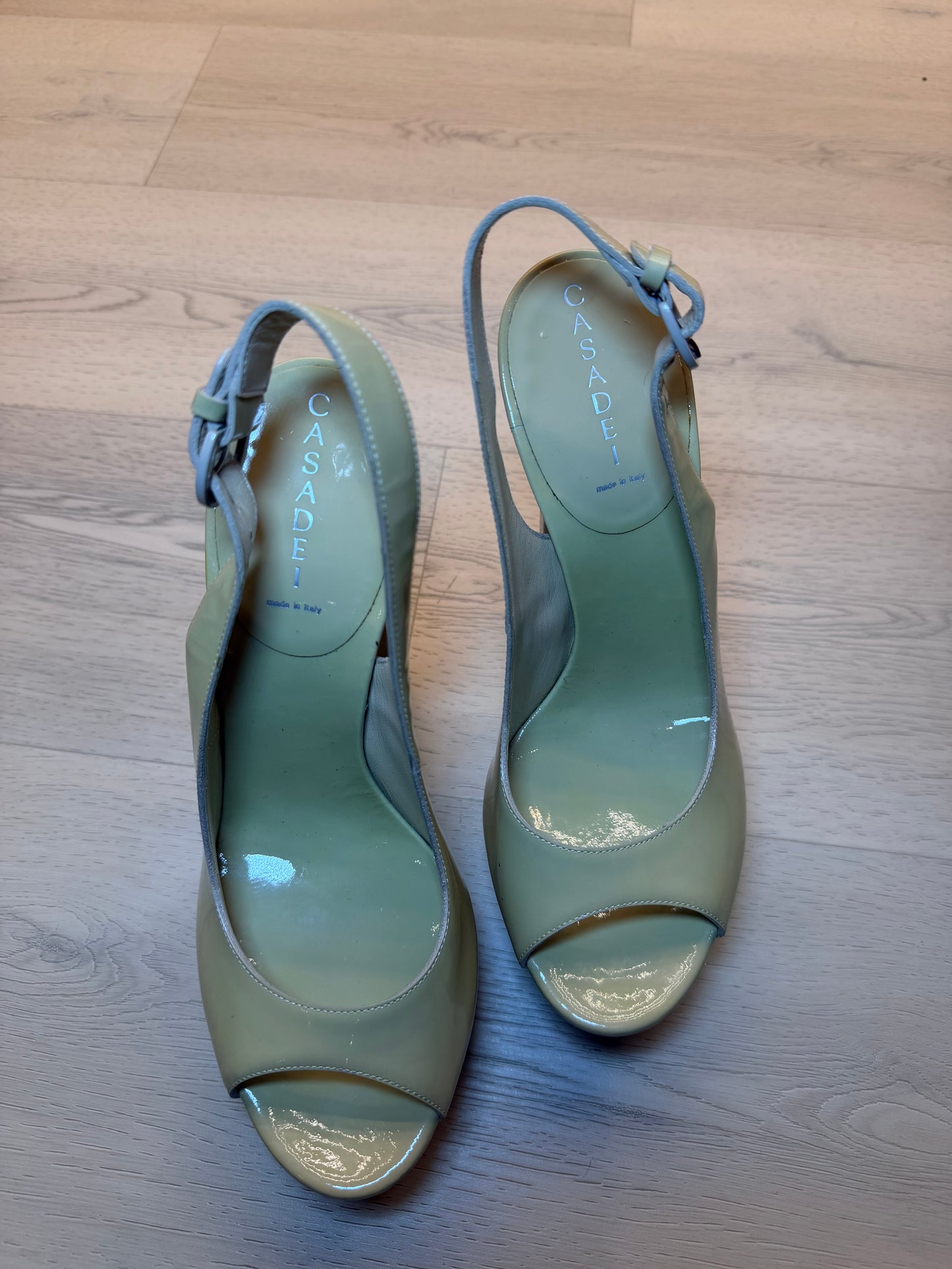 Casadei Sculptural Platform Heels