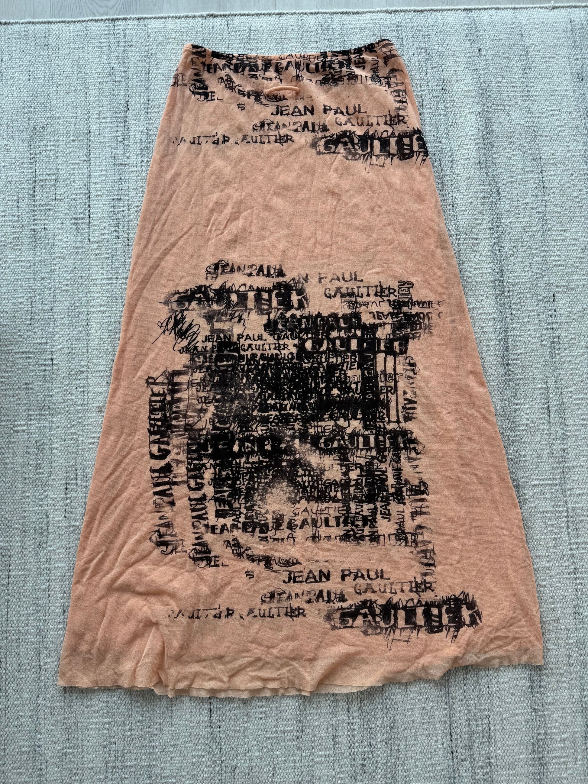 Jean Paul Gaultier Mesh Skirt image 2