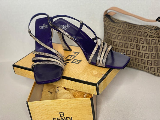Snake Skin Fendi Heels image 0
