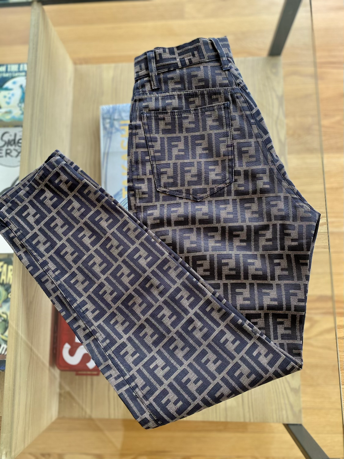 Fendi Zucca Print Pants  image 0