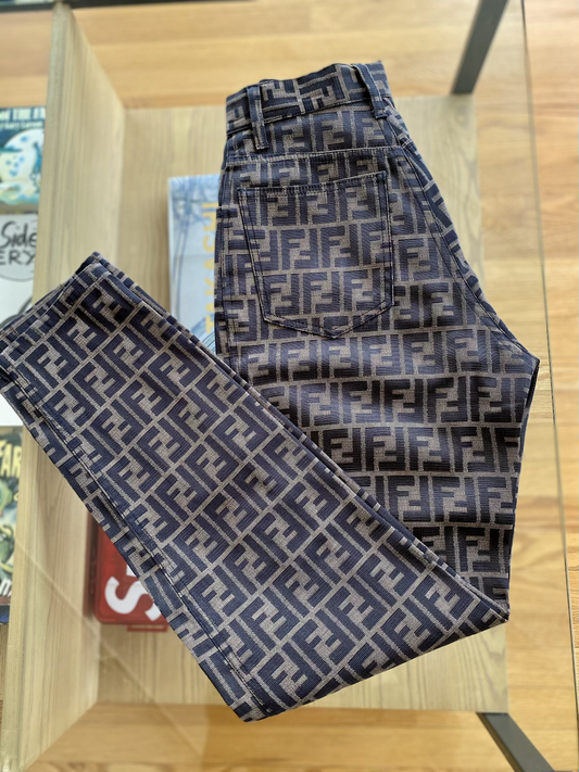 Fendi Zucca Print Pants  image 0